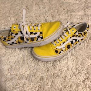 sunflower vans custom